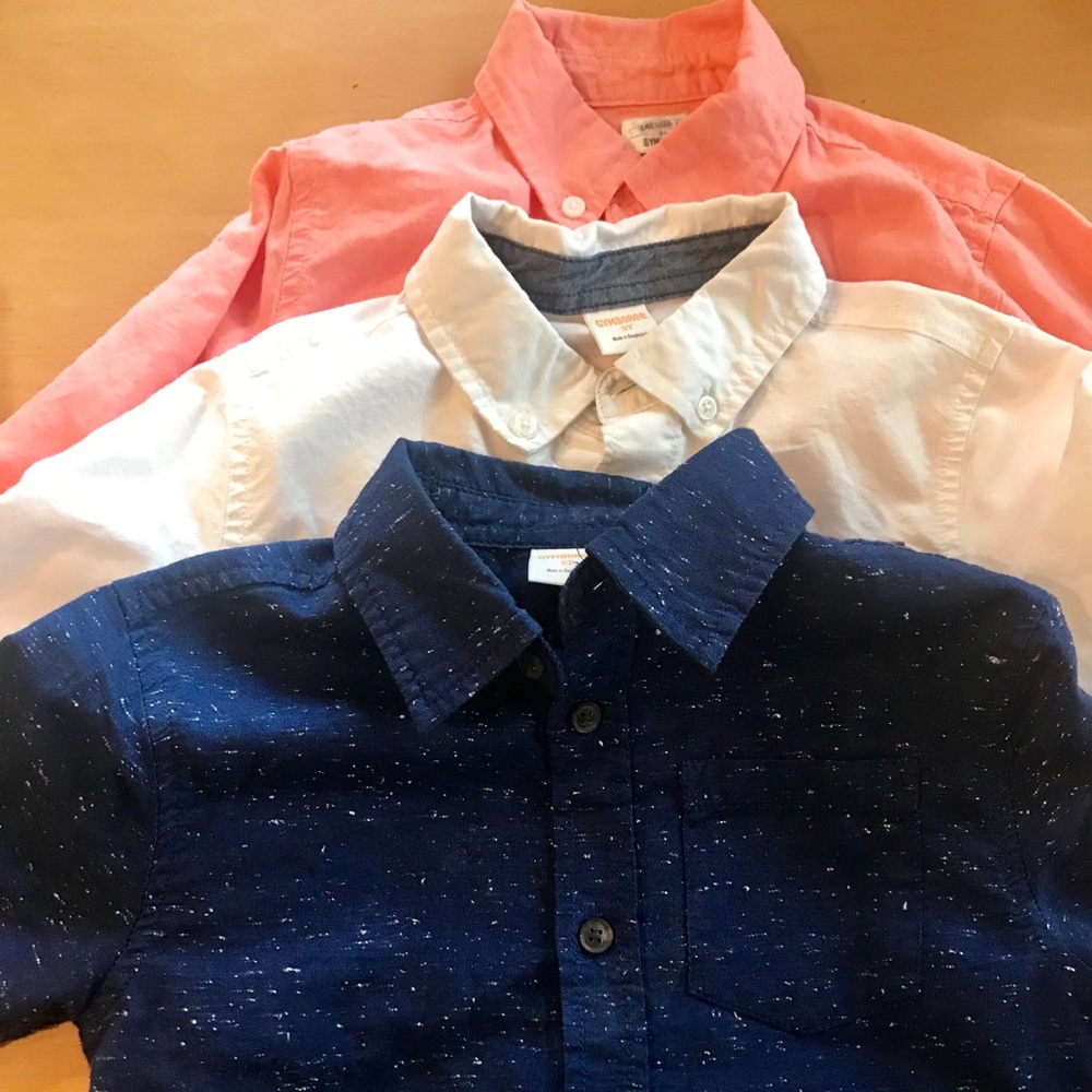 Gymboree long sleeve shirt, 5t, very good.